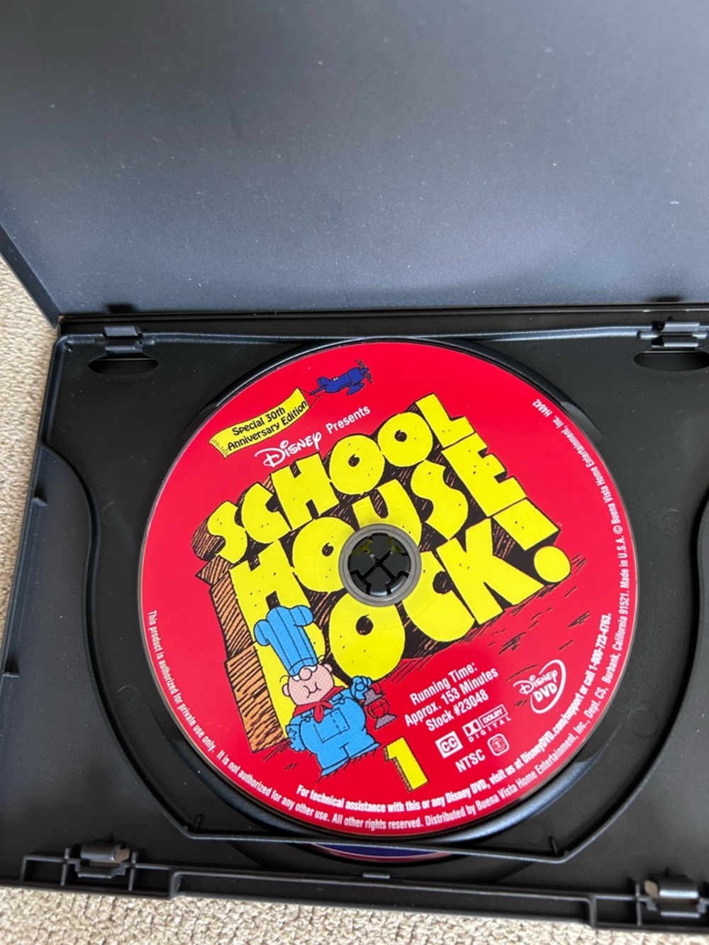 Disney DVD Schoolhouse Rock 30th Anniversary 2 Disc Set - Picture 3 of 6